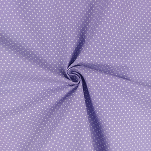 Tissu petits poids blancs