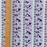 Popeline coton Alice aux pays des merveilles