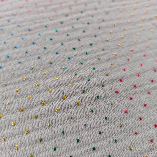 Double gaze strass