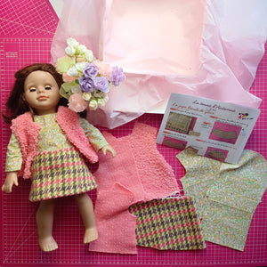 Kit couture tenue poupée d'Automne