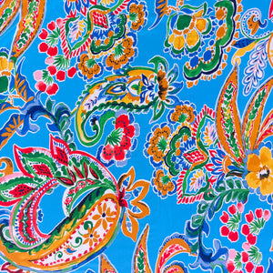 Jersey de viscose turquoise