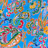 Jersey de viscose turquoise