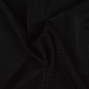Tissu maillot de bain, uni noir