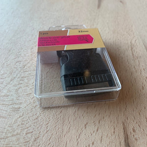 Boucle anti-glisse 32mm noir