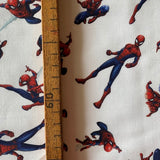 Coton imprimé personnages Spiderman