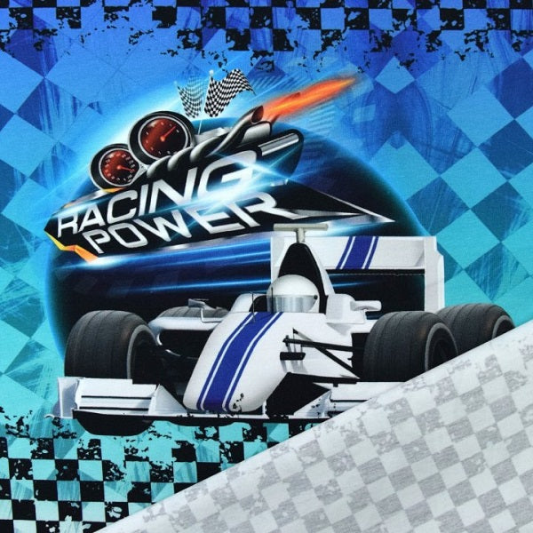 Panneau jersey courses voiture