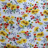 Coton fleuri jaune