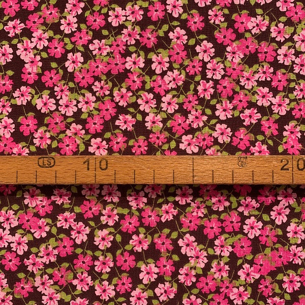 Coton fleur rose