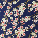 Tissu japonais fleurs de cerisier