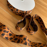 Elastiques léopard caramel