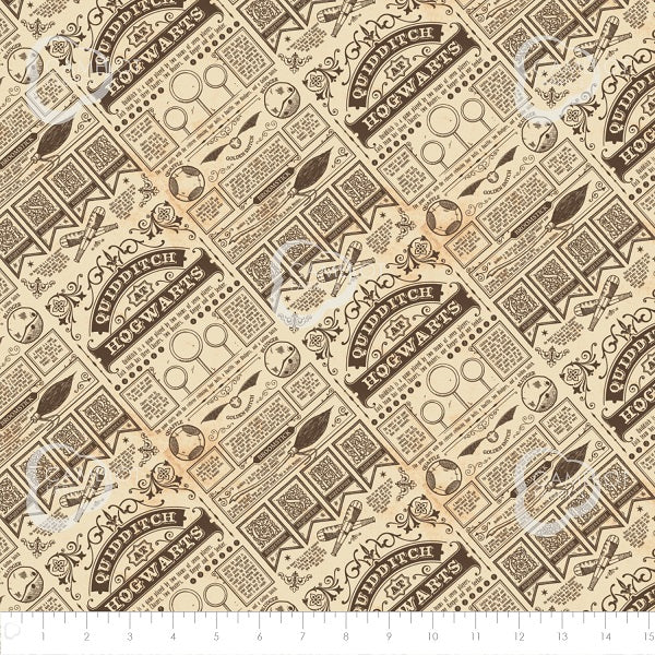 tissu harry potter