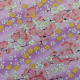 Tissu japonais rose clair