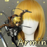 Perruque cosplay Armin