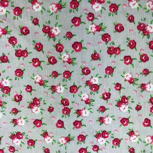 Tissu coton petites roses