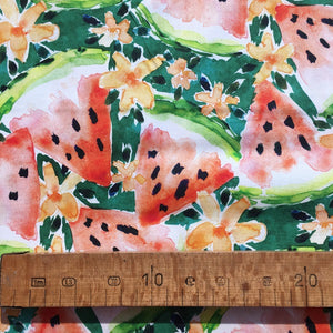 Tissu stoffabrics 100% coton fruit punch