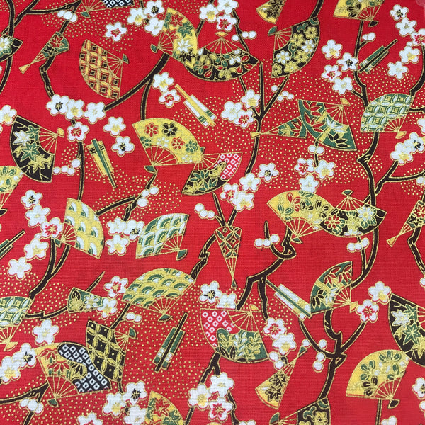 tissu de japon eventail